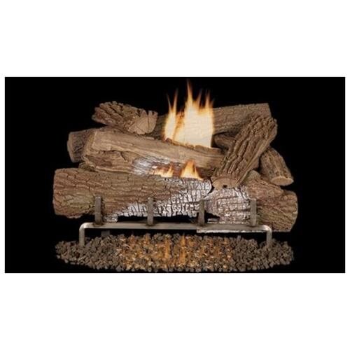 Ventless Gas Fireplace with Mantel Best Of Shopchimney Mnf24 Od 24" Ng Stainless Millivolt Burner W 24" Mossy Oak Logs