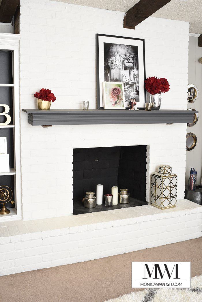 Vintage Fireplace Mantel Unique â Wood and Marble Fireplace