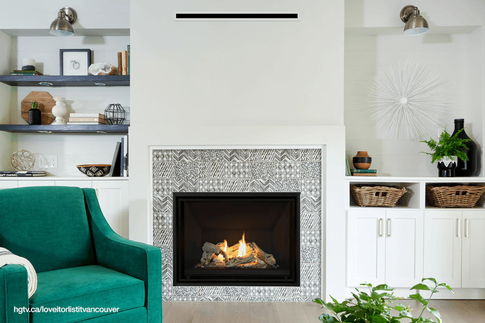 Wall Fireplace Gas Fresh Valor