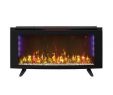 Wall Hanging Electric Fireplace Best Of Powerheat 42" Wall Mounted Electric Fireplace