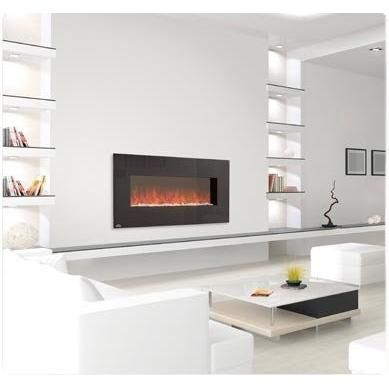 Wall Mount Electric Fireplace Heater Elegant Napoleon Efl48 Linear Wall Mounted Electric Fireplace with