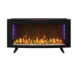 Wall Mounted Electric Fireplace Unique Powerheat 42" Wall Mounted Electric Fireplace