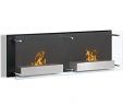 Wall Mounted Fireplace Ethanol Beautiful Regal Flame Mora 47 Inch Ventless Wall Mounted Bio Ethanol Fireplace