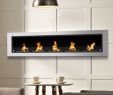 Wall Mounted Fireplace Ethanol Luxury orren Ellis Fernande Ventless Recessed Wall Mounted Bio