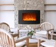 Wall Mounted Fireplace Heater Beautiful Electronic Wall Fireplace Amazon