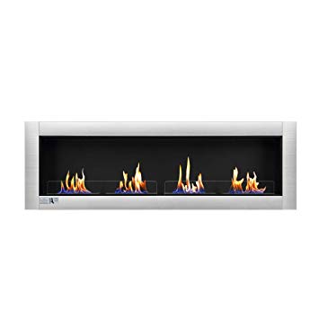 Amazon Antarctic Star 66" Ventless Ethanol Fireplace 71UNZ 1jBlL SY355