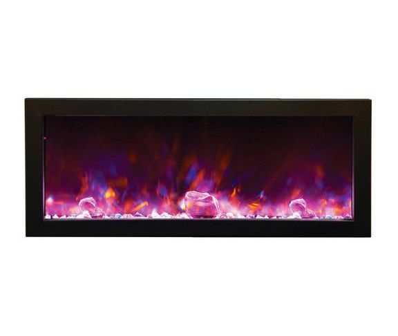 Water Vapor Electric Fireplace Beautiful Amantii Panorama Deep 40″ Built In Indoor Outdoor Electric Fireplace Bi 40 Deep