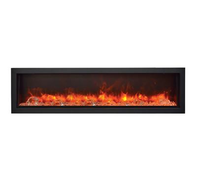 Amantii Panorama DEEP 60″ Built in Indoor Outdoor Electric Fireplace BI 60 DEEP BI 60 Deep Orange FI 400x400