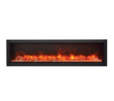 Water Vapor Electric Fireplace Lovely Amantii Panorama Deep 60″ Built In Indoor Outdoor Electric Fireplace Bi 60 Deep