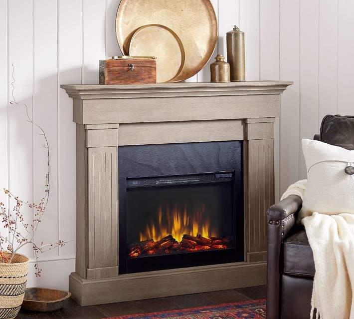 Wayfair Electric Fireplace Inspirational Livingston Electric Fireplace Gray Wash