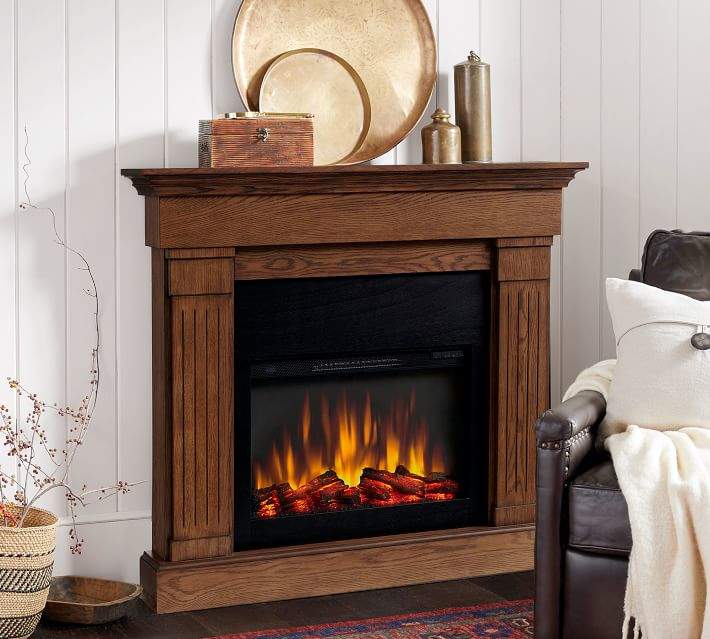 Wayfair Electric Fireplace Lovely Livingston Electric Fireplace Hewn Oak