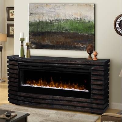 Wayfair Electric Fireplace Unique Barnett soundbar Tv Stand for Tvs Up to 75" with Fireplace