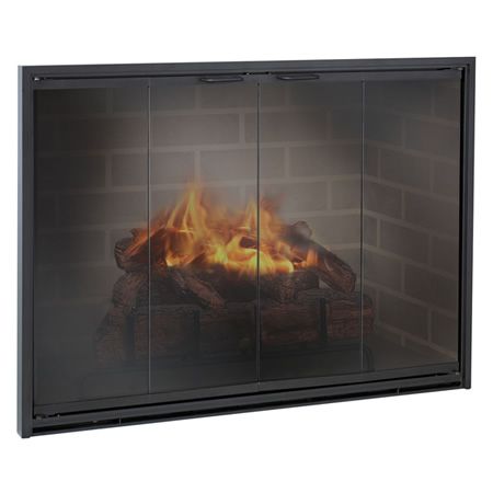 What is Zero Clearance Fireplace Lovely Stiletto Masonry Aluminum Fireplace Glass Door