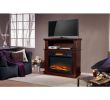 White Electric Fireplace Entertainment Center New Home Improvement Products