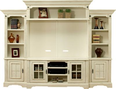 White Entertainment Center with Fireplace Awesome Mountain Bluff White 5 Pc Wall Unit