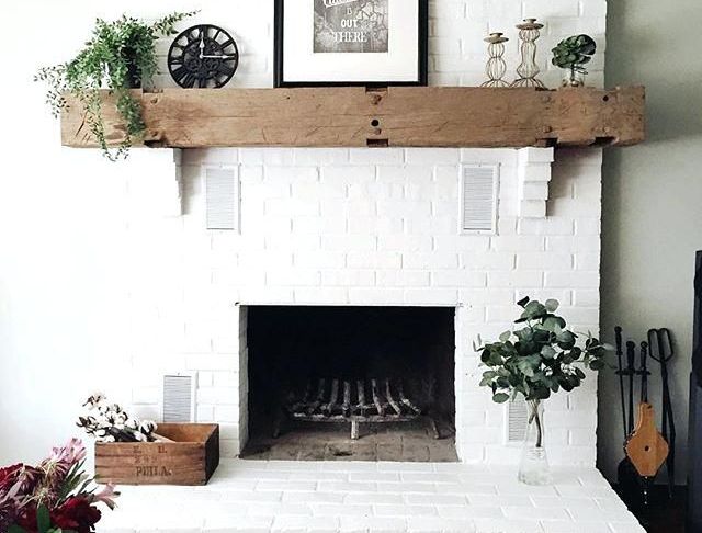 White Painted Fireplace Luxury White Brick Fireplace It Only took A Few Years to Convince