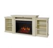 White Wood Fireplace Mantel Beautiful Tracey Grand 84 In Electric Fireplace Tv Stand Entertainment Center In Distressed White