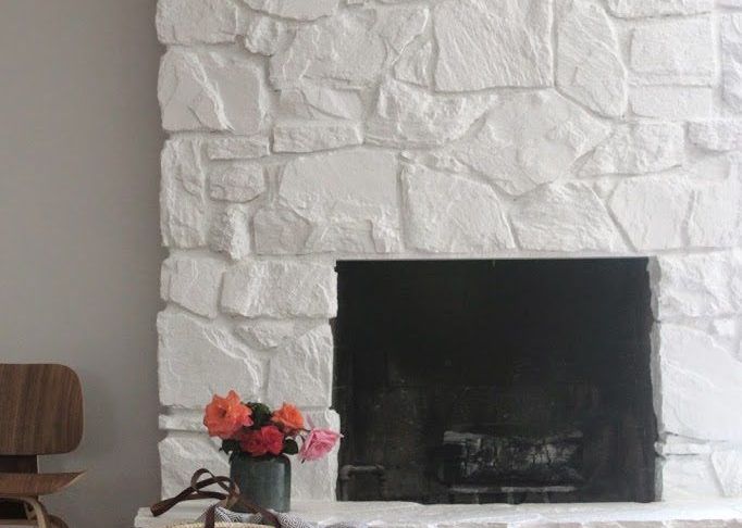 Whitewash Stone Fireplace New 34 Beautiful Stone Fireplaces that Rock