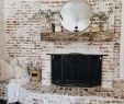Whitewashing Brick Fireplace Surround Luxury Gorgeous Small Fireplace Makeover Ideas 43