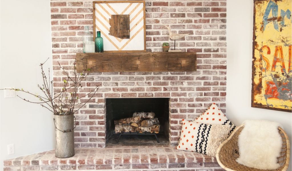 refurbished brick fireplaces stunning whitewashing brick fireplace surround or how to whitewash of refurbished brick fireplaces 1024x600