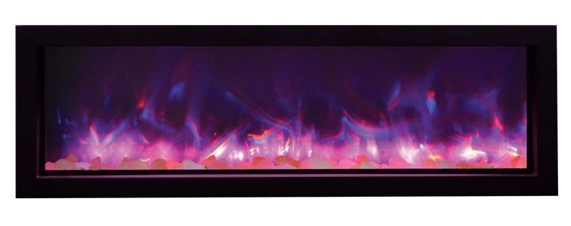 Wide Electric Fireplace Awesome Amantii Panorama Series 60″ Slim Indoor or Outdoor Electric Fireplace Bi 60 Slim Od