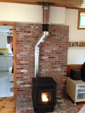 Wood Burning Fireplace Vents Beautiful 8 Inch Od Metal Chimney Conversion Wood Stove to Pellet 4dt