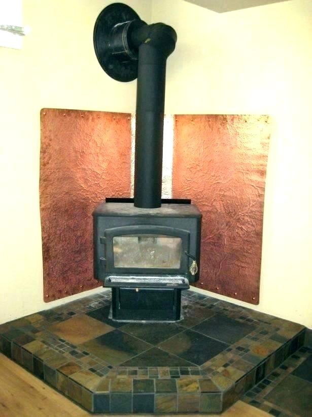 od stove wall protection ideas burning designs behind thimble clearance wood tile