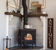 Wood Burning Stoves In Fireplace Fresh Corner Fireplace Mantel Makeover for the Home