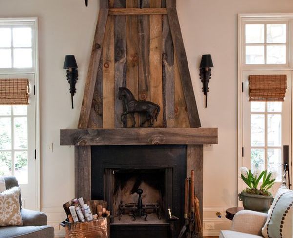 Wood Fireplace Designs Unique Rustic Fireplace Projects to Try In 2019
