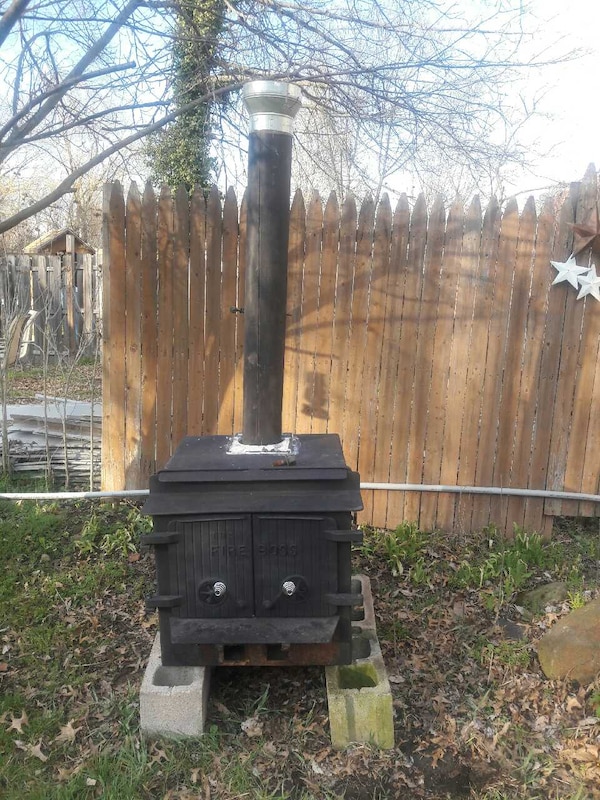 Wood Fireplace Doors Inspirational Used "fire Boss" Double Door Wood Stove with Damper for Sale