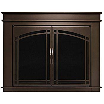 Wood Fireplace Screen Inspirational Amazon Pleasant Hearth at 1000 ascot Fireplace Glass