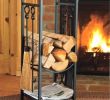 Wood Holder for Inside Fireplace New Fireplace Wood Holder with tools – We Housesphoenix