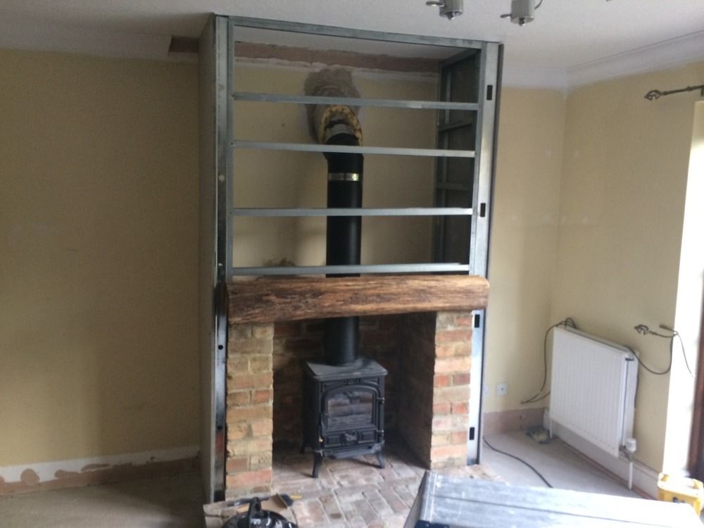 Wood Stove In Fireplace Inspirational Building A Fireplace Into An Existing Chimney
