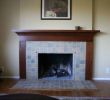 Wood Tile Fireplace New Craftsman Tile Fireplace