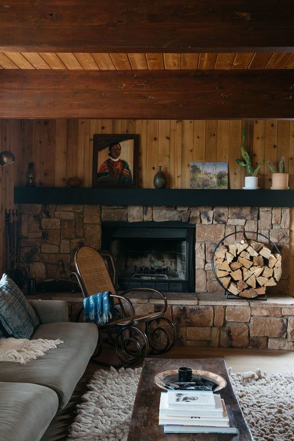 Wood Wall Fireplace Elegant A Home In the Hills Of Malibu forest House