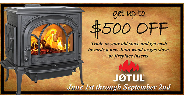 Specials Fireside Stove Shop Auburn Maine jotul500