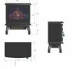 10000 Btu Electric Fireplace Lovely Akdy Fp0078 17" Freestanding Portable Electric Fireplace 3d Flames Firebox W Logs Heater