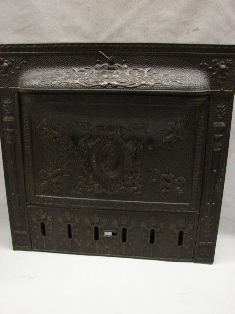 1800's Fireplace Mantels Inspirational Oversized Antique Late 1800 S Tin ornate Shield Gas