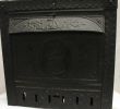 1800's Fireplace Mantels Luxury Oversized Antique Late 1800 S Tin Portrait Man Gas