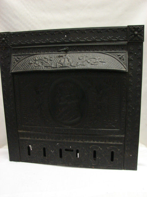 1800's Fireplace Mantels Luxury Oversized Antique Late 1800 S Tin Portrait Man Gas