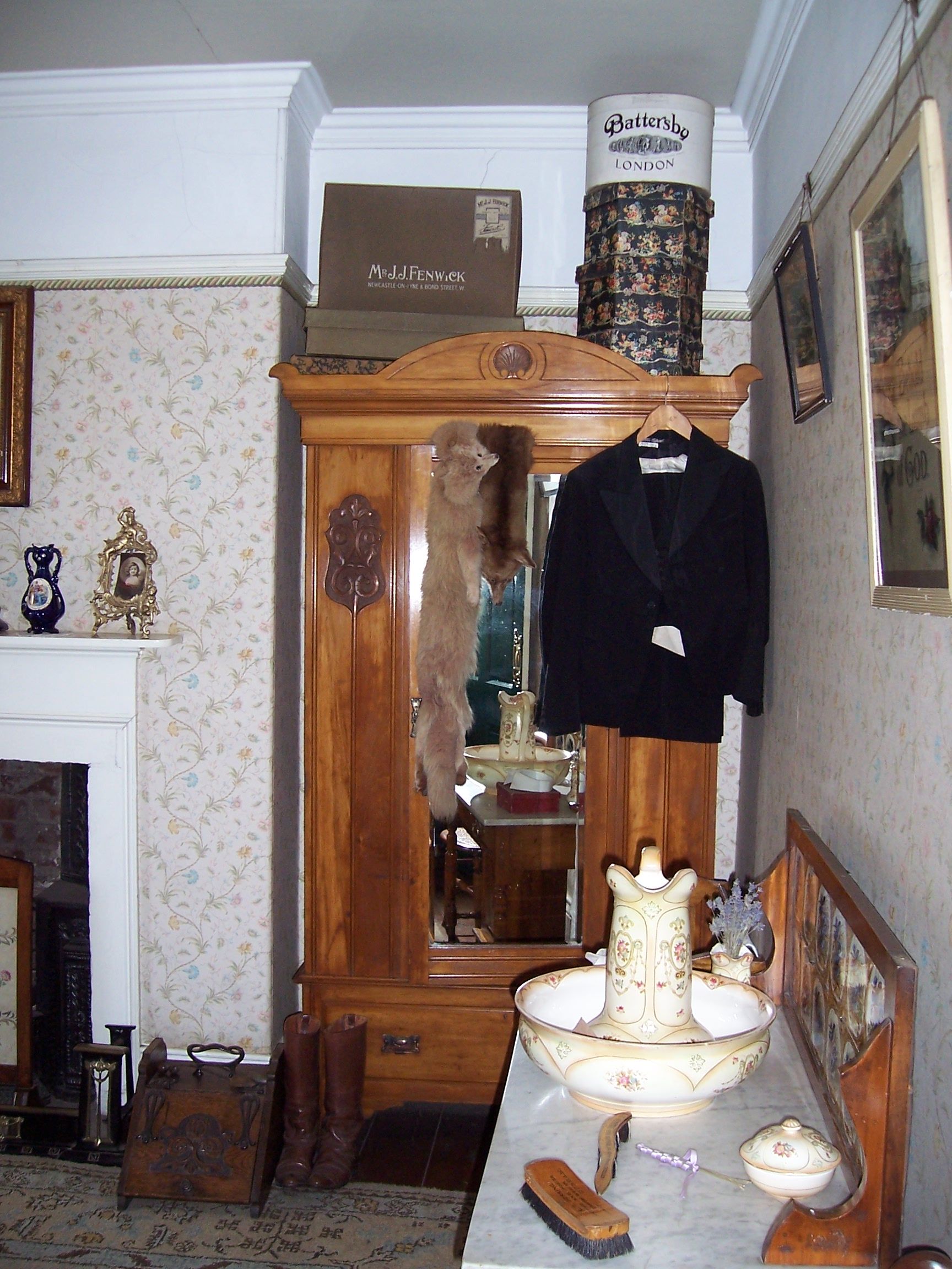 1920s Fireplace Inspirational Edwardian 1910s Bedroom Interior at Beamish Museum Showing