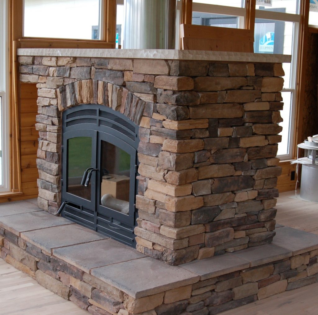 2 Sided Fireplace Insert Unique 9 Two Sided Outdoor Fireplace Ideas