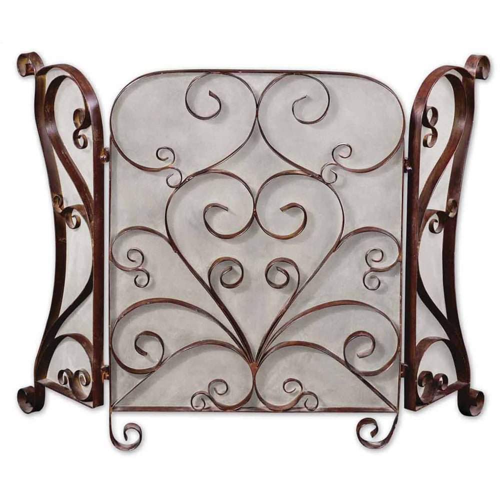 3 Panel Fireplace Screens Best Of Amazon Uttermost 3 Panel Daymeion Fireplace Screen