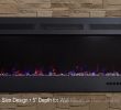 3 Sided Electric Fireplace Lovely Napoleon Allure Phantom Linear Wall Mount Electric Fireplaces