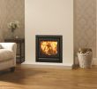 3 Sided Fireplace Best Of Stovax Riva 50 with 3 Sided Standard Profil Frame In Jet