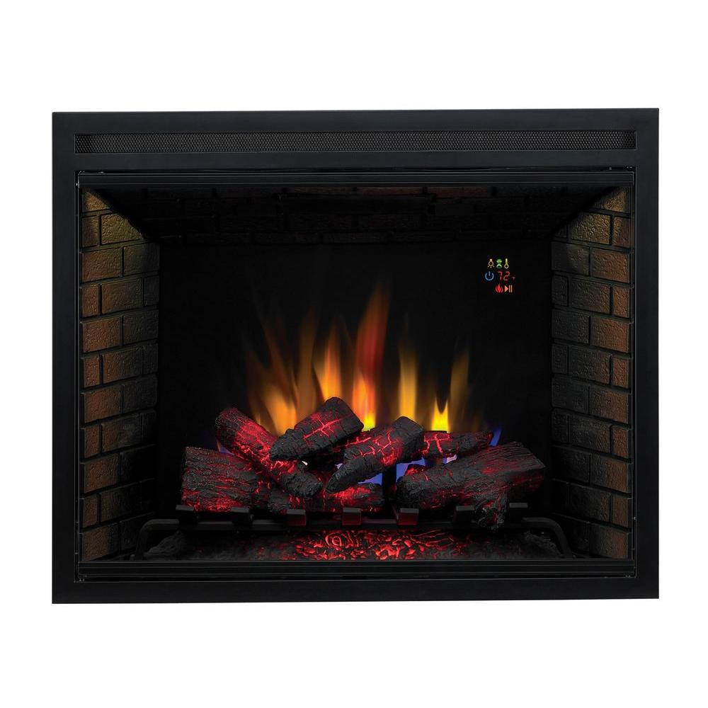 30 Inch Electric Fireplace Insert New 39 In Traditional Built In Electric Fireplace Insert