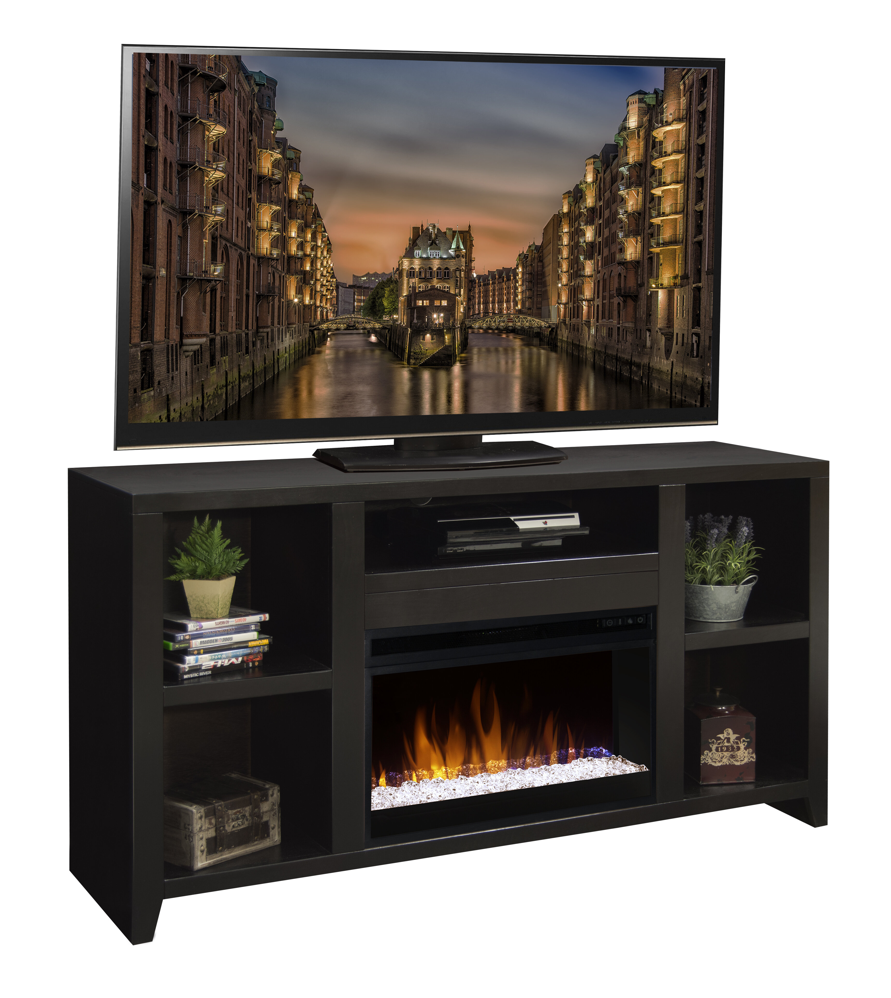 33 Electric Fireplace Insert Beautiful Darby Home Co Garretson Tv Stand for Tvs Up to 65" with