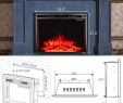 33 Electric Fireplace Insert Lovely Tangkula Electric Fireplace Insert 36"smokeless Modern