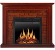 36 Electric Fireplace Insert Luxury Jamfly Electric Fireplace Mantel Package Traditional Brick Wall Design Heater with Remote Control and Led touch Screen Home Accent Furnishings