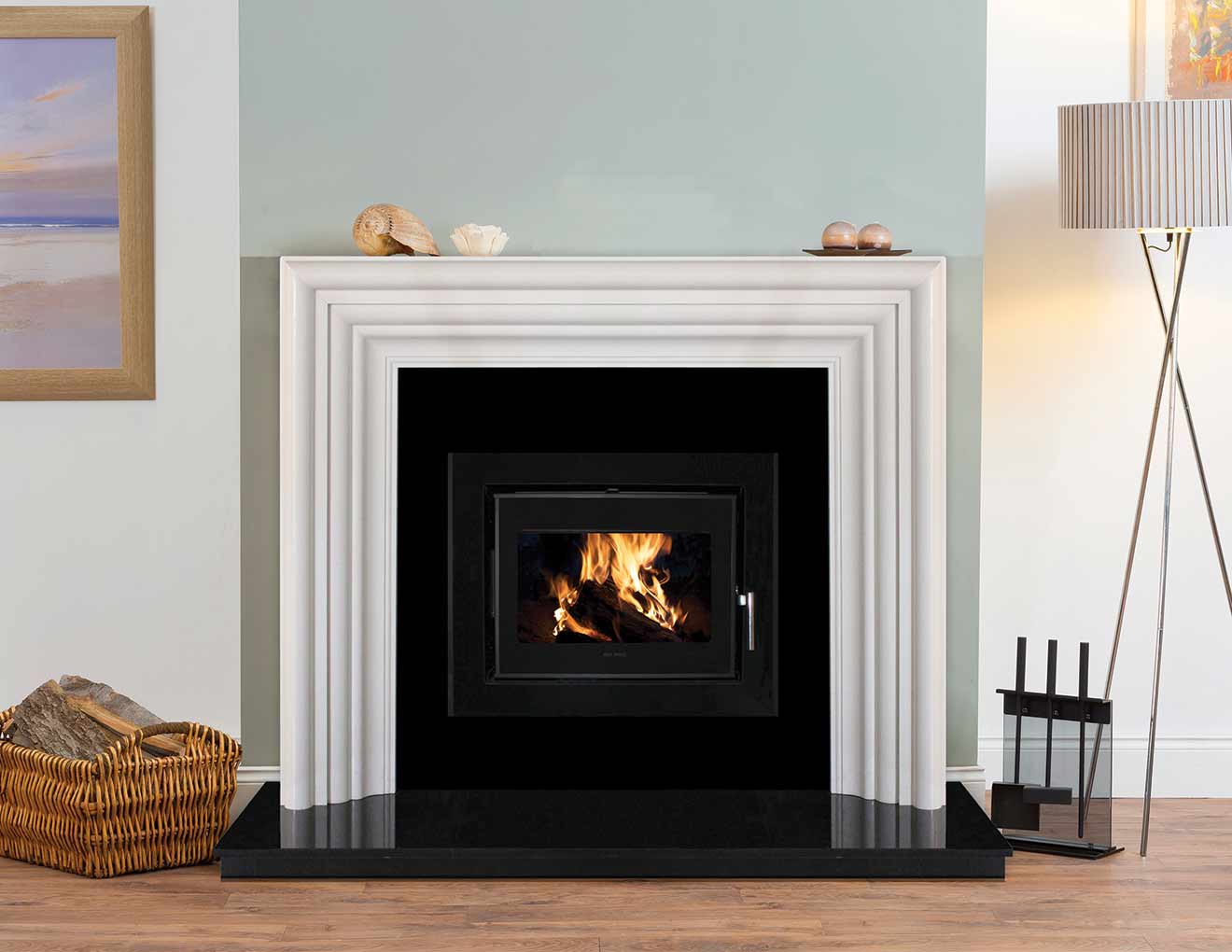 4 Sided Fireplace New Cassette Stoves Wood Burning & Multi Fuel Dublin